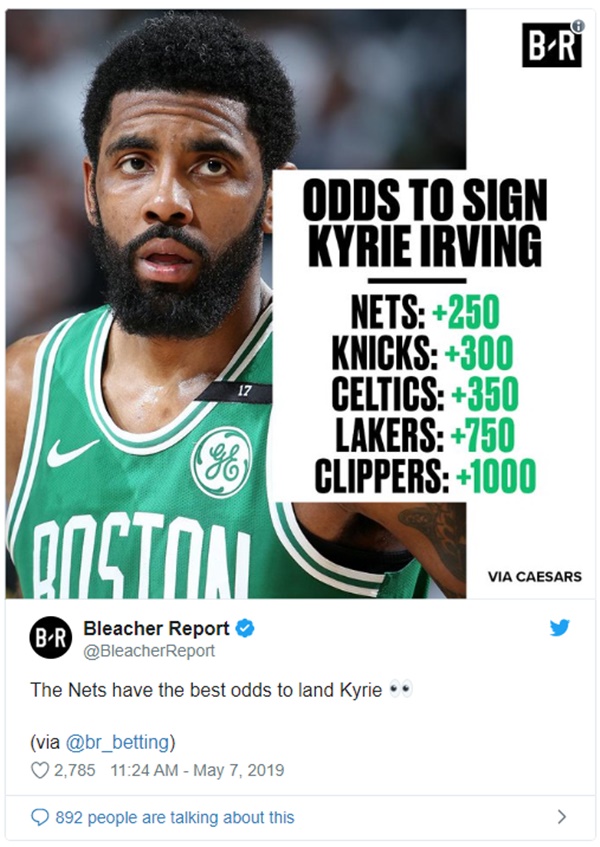 Kyrie Irving Doesn't Care About His Terrible Shooting Statistics