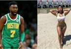 Boston Celtics Jaylen Brown BURNED on IG Model Page