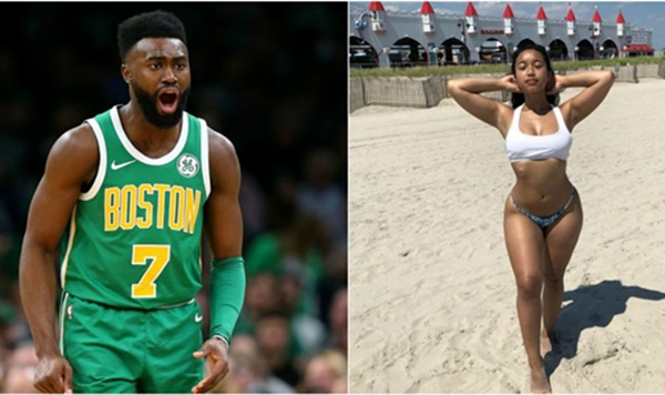 Boston Celtics Jaylen Brown BURNED on IG Model Page