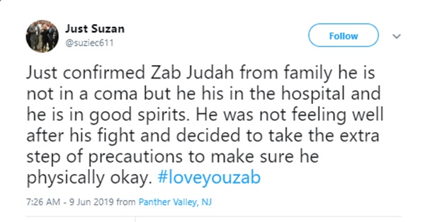 Zab Judah Hospitalized For Bleeding on His Brain