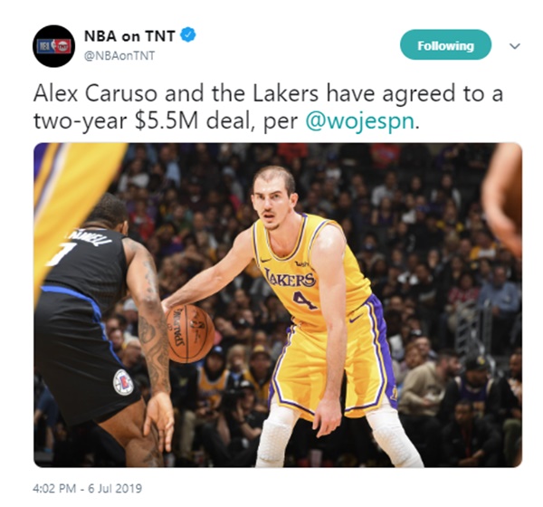  Marcus Morris Signs with Spurs; Alex Caruso Agrees to Lakers Deal