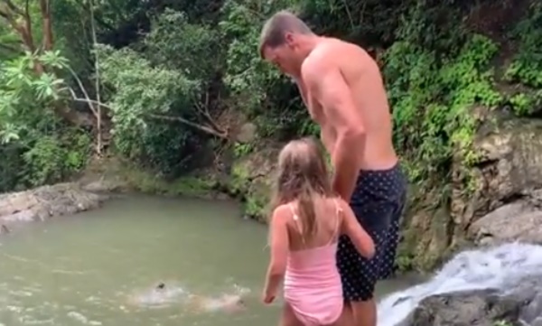 Tom Brady DRAGGED For Cliff Jumping with Daughter