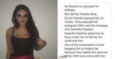 IG Model EXPOSED Wanting to SMASH DeAndre Hopkins + His Uncle