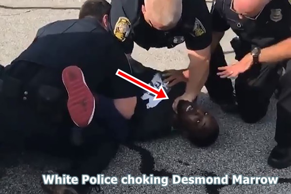 Desmond Marrow: Speaks Out Cop Choking Him Bonding Out
