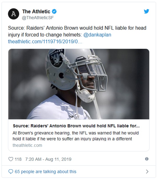 Antonio Brown’s Legal Team Issues THREAT to Raiders 