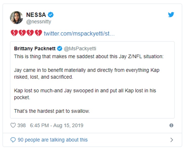 Eric Reid RIPS Jay Z for Disrespecting Kaepernick