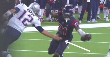 Tom Brady Smacks Bradley Roby Package Failed Tackle After INT