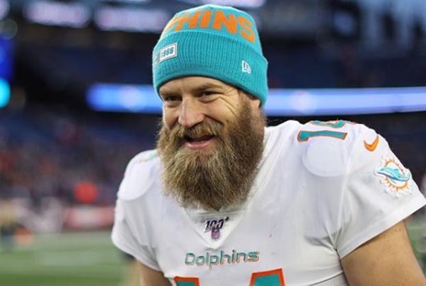 Dolphins Name Ryan Fitzpatrick As Starter Over Tagovailoa