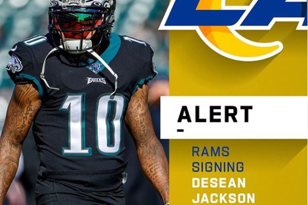 DeSean Jackson Signs With The Los Angeles Rams