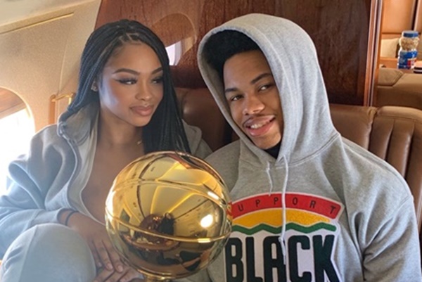 Anfernee Simons’ Girlfriend Dubbed “Gold Digger” By Blazers Fans