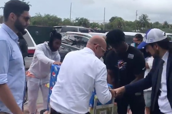 Dolphins Jaylen Waddle + Jerome Baker Help Condo Collapse Victims