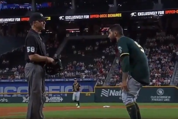 Oakland A's Sergio Romo Furious With Umpires; Takes Off Pants