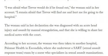 Details of Alleged Assault by Trevor Bauer Surface