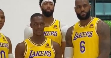 First Look at The Lakers 2021 - 2022 Starters