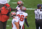Antonio Brown Reacts to Bruce Arians Uncalled For Smack on Andrew Adams Helmet