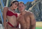 Christian McCaffrey + Olivia Culpo Heat Things Up In Sexy Pic