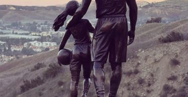 Kobe and Gigi Bryant Get Statue At Crash Site