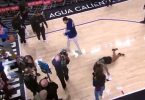 Lawsuit: NBA Reporter Kristina Pink Face-Plants On Court Slipping On Water