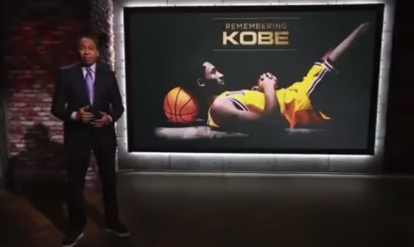 Stephen A. Smith Opens Mouth + Inserts Foot with Kobe Bryant Comment
