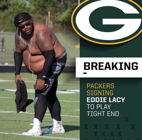 Eddie Lacy Goes Viral For Blasting A Troll For Body Shaming